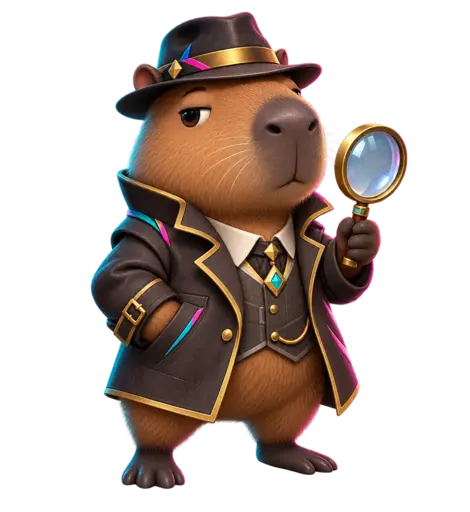 Capibara detectiv